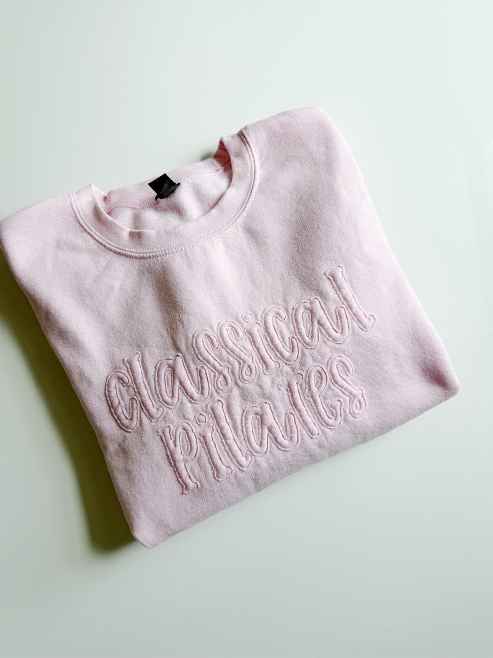 Classical Pilates Pink Crewneck - Size S